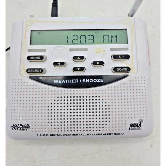 Midland Other - MIDLAND Weather Alert Radio Model WR-120EZ - No Bezel - Tested WORKING